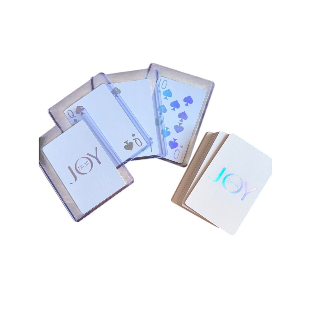 (1) Assorted Dior Joy Holographic Limited Edition Playing Cards Collectible